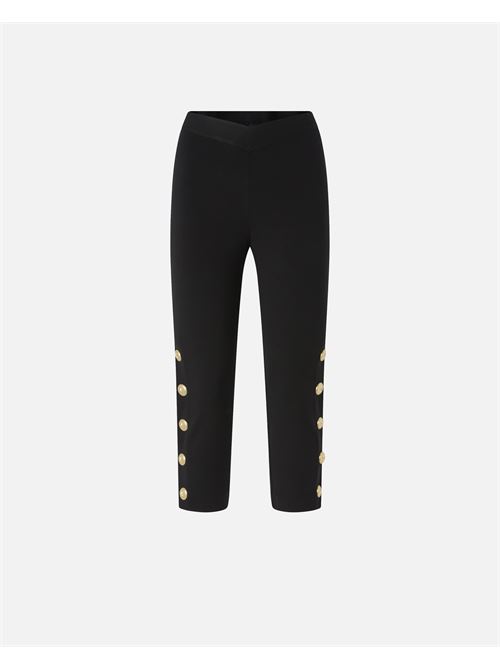 leggings con bottoni metallici Pinko | 105520 A24CZ99