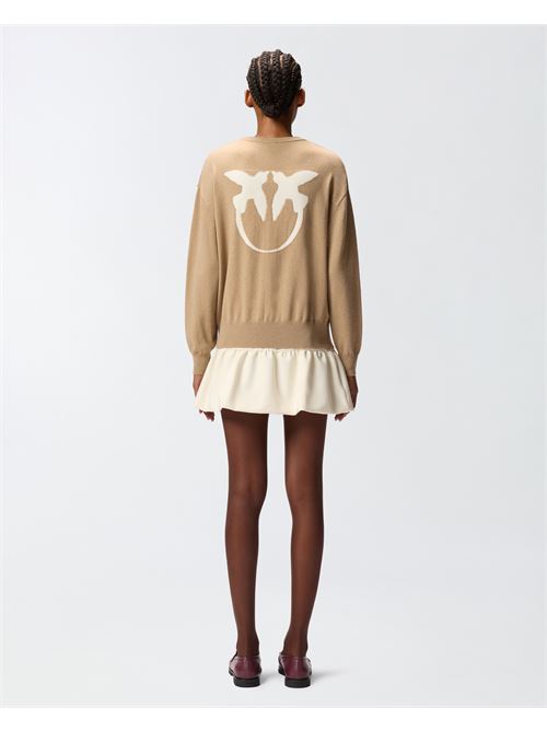 maglione con maxi logo love birds Pinko | 105561 A2S1MX2