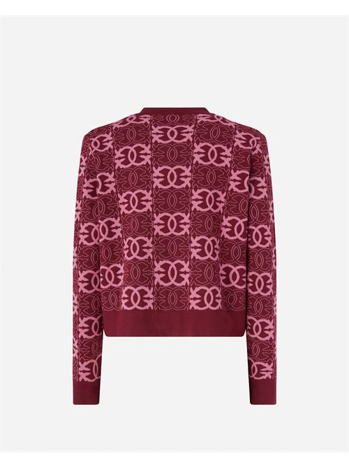 Cardigan con logo Love Birds Pinko | 106043 A2YDRW2