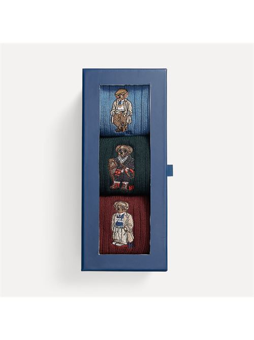 tre paia di calze polo bear Polo Ralph Lauren | 2009203615163001