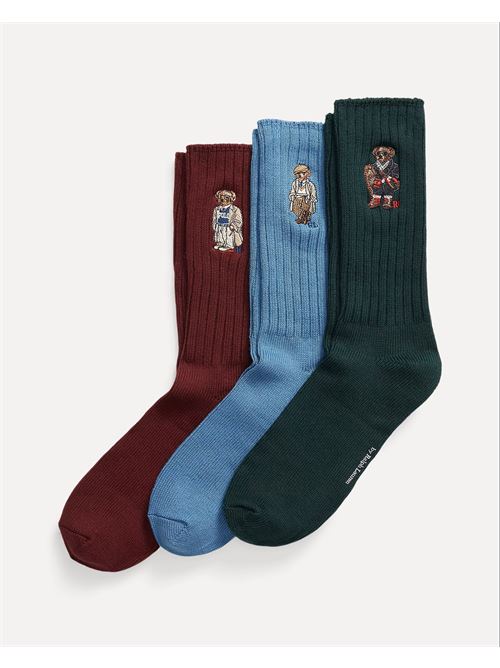 tre paia di calze polo bear Polo Ralph Lauren | 2009203615163001