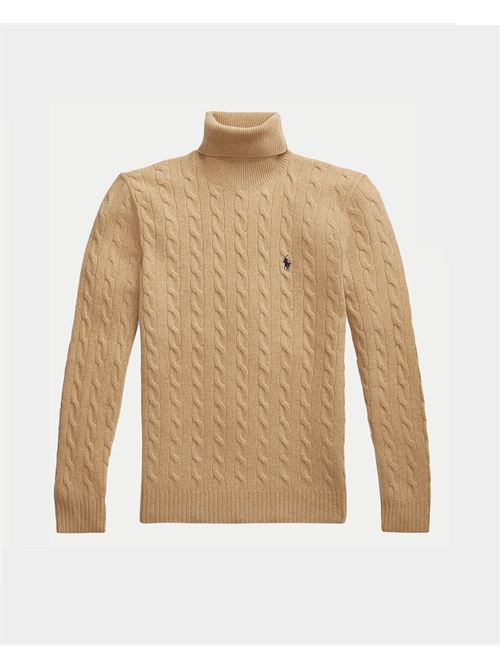 dolcevita  trecce in lana e cashemere Polo Ralph Lauren | 710876836006