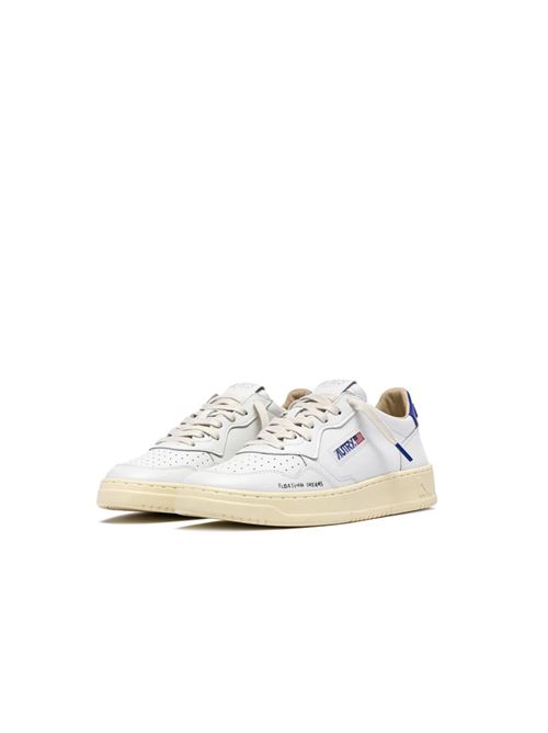 sneakers medalist low in pelle  bianca con scritta Autry | AULM DL01DL01