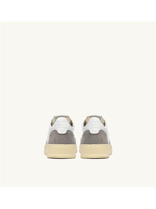 sneakers medalist low in pelle bianco e suede grigio Autry | AULM FT01FT01