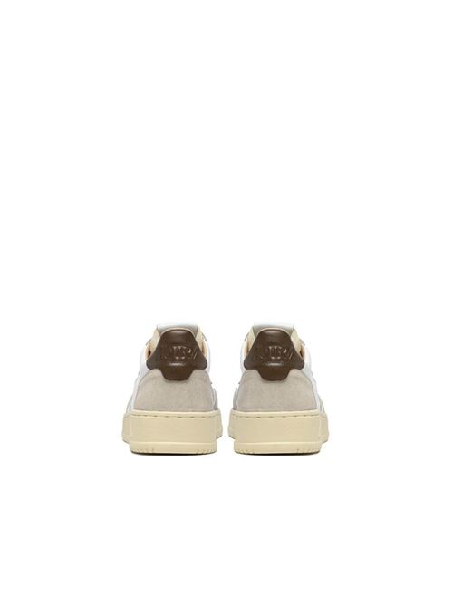 sneakers medalist low in pelle e suede bianca e fango Autry | AULM LS15LS15
