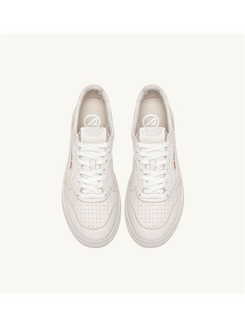 sneakers medalist low in nappa super soft bianco ottico Autry | AULM SG10SG10