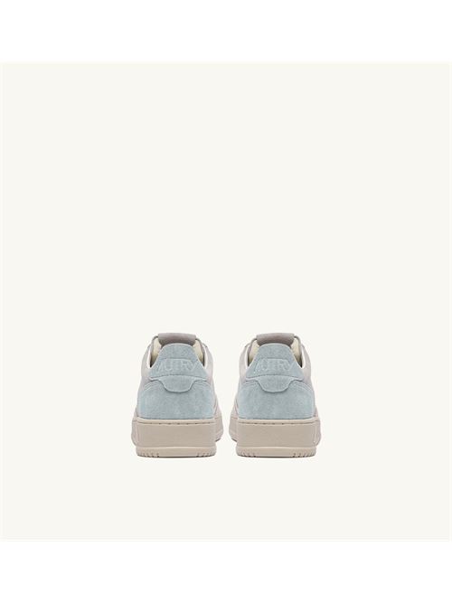 sneakers medalist low tricolor in suede ghiaccio grigio celeste Autry | AULM TS28TS28