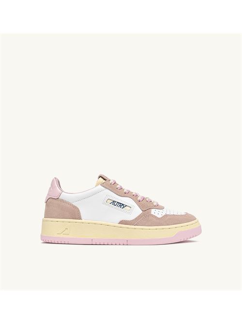 SNEAKERS MEDALIST LOW IN SUEDE E PELLE PALE LILAC E PHARD Autry | AULW BW01BW01
