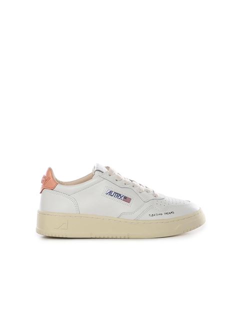 sneakers medalist low in pelle bianca con scritta Autry | AULW DL03DL03