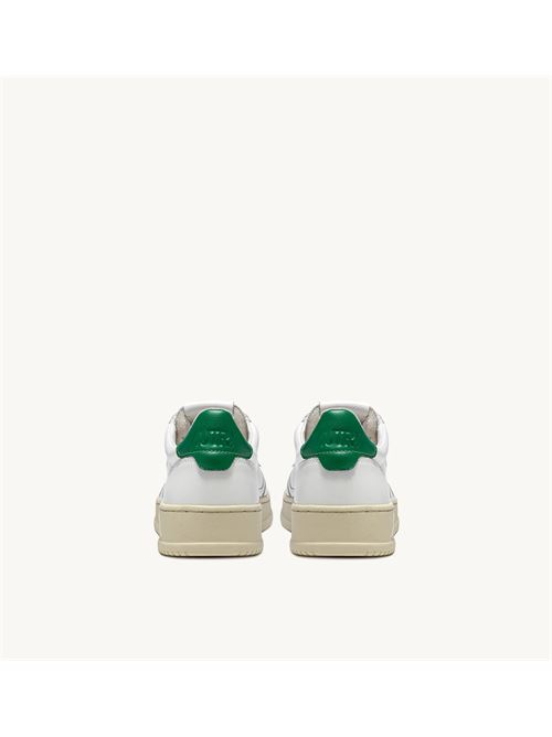 sneakers medalist low in pelle bianca e verde Autry | AULW LL20LL20