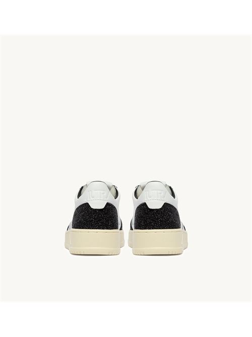 sneakers medalist low in pelle bianco e lurex nero Autry | AULW PK03PK03