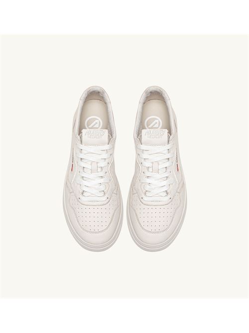 sneakers medalist low in nappa super soft bianco ottico Autry | AULW SG10SG10