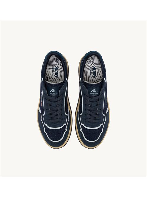 sneakers wildpace low in dragon mesh e suede blu Autry | LDLM AK12AK12
