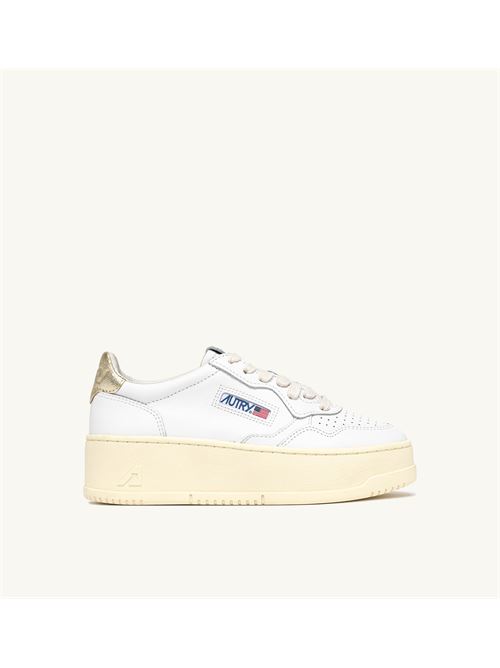 sneakers medalist platform in pelle bianca Autry | PTLW LL01LL01