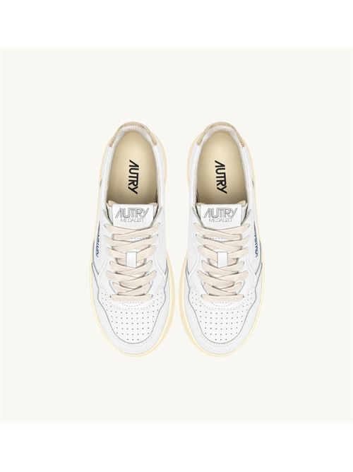 sneakers medalist platform in pelle bianca Autry | PTLW LL01LL01