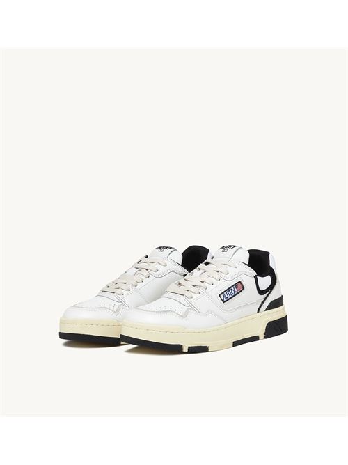 sneakers clc low in pelle bianca e suede nera Autry | ROLW MM04MM04
