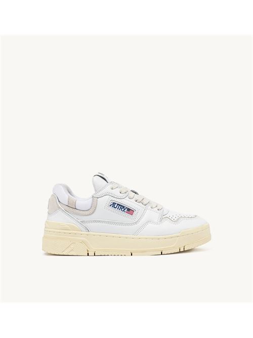 sneakers clc low in pelle bianca e suede Autry | ROLW MM41MM41