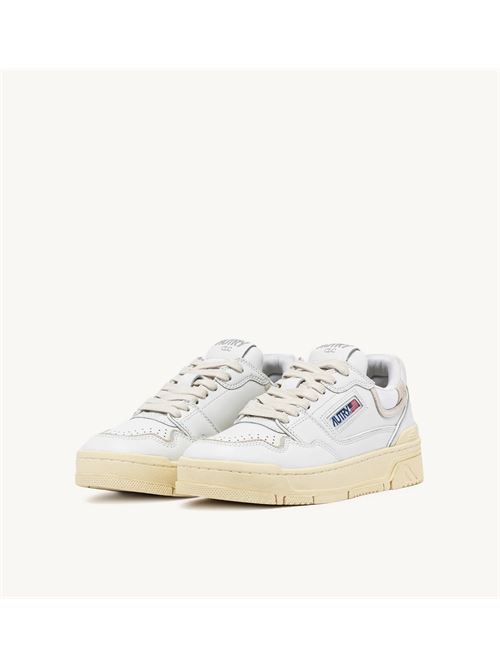 sneakers clc low in pelle bianca e suede Autry | ROLW MM41MM41