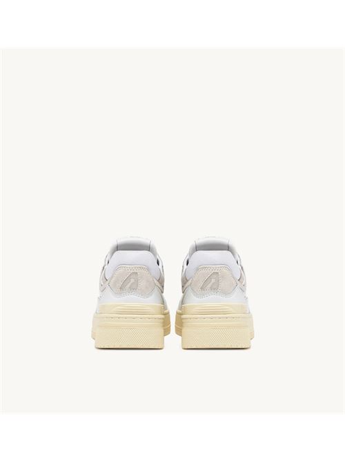 sneakers clc low in pelle bianca e suede Autry | ROLW MM41MM41