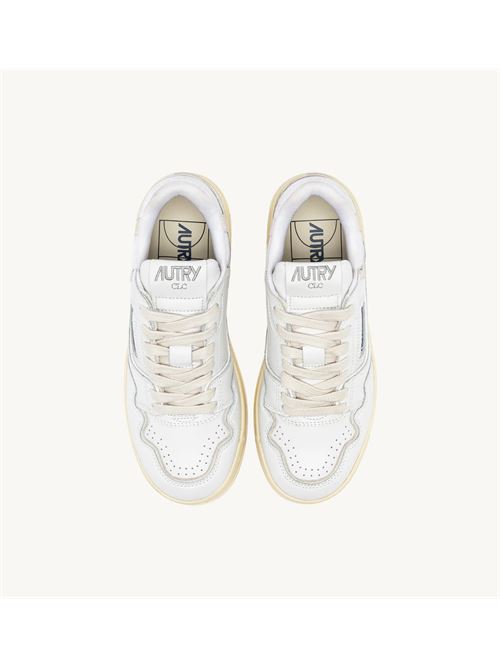 sneakers clc low in pelle bianca e suede Autry | ROLW MM41MM41