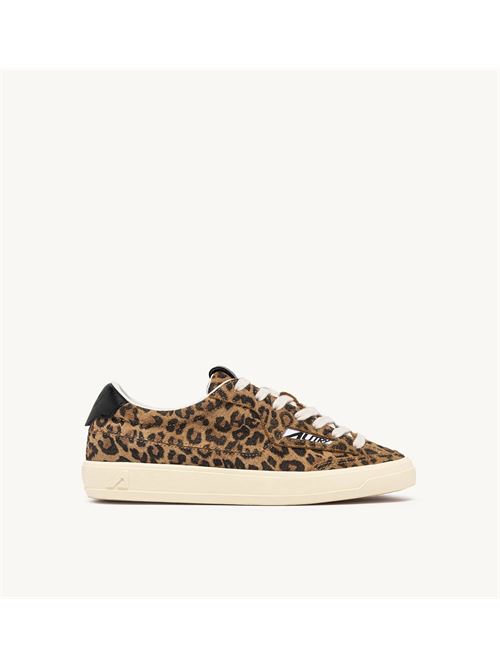 sneakers windscape low in suede leopard e nero Autry | SCLW DY01DY01