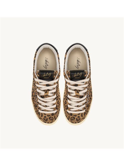 sneakers windscape low in suede leopard e nero Autry | SCLW DY01DY01