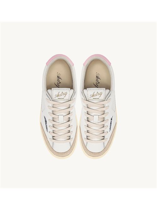 sneakers windscape low in pelle bianca e fairy tale Autry | SCLW UK04UK04