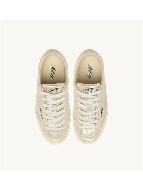 sneakers windscape low in suede laminato platino e sand Autry | SCLW ZE02ZE02