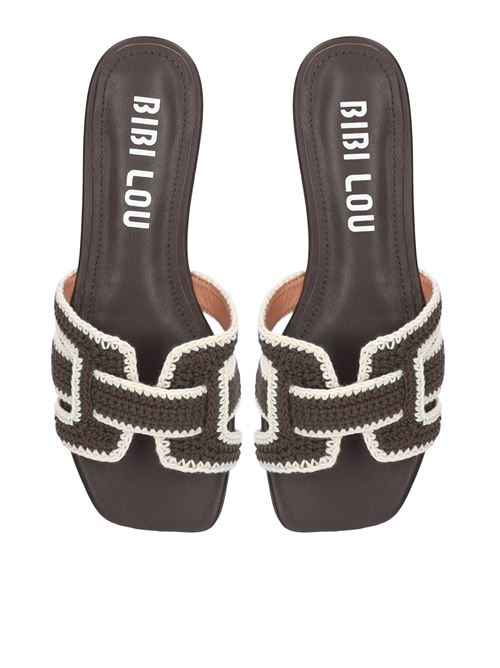 ciacatta in tessuto intrecciato Bibi Lou | 760Z87VK86196