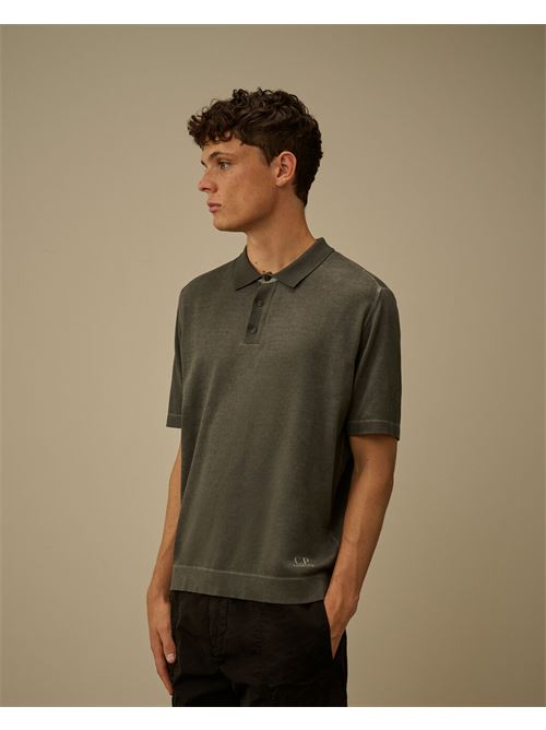 cotton crepe double dyed polo C.P.Company | 20CMKN204A921