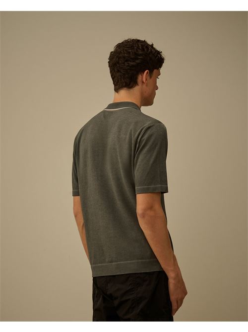 cotton crepe double dyed polo C.P.Company | 20CMKN204A921