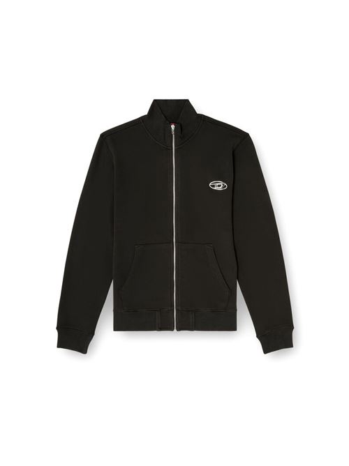 felpa con collo alto e oval d metallico Diesel | A21873900
