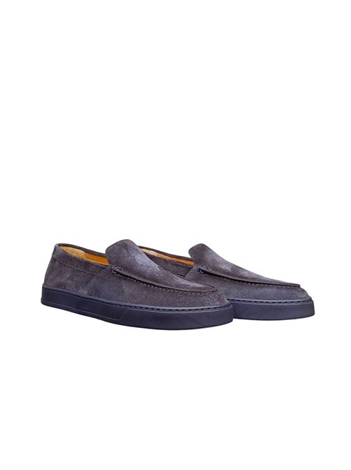 mocassino slip-on in pelle blu Doucal's | DU3547STEVUY260BB15