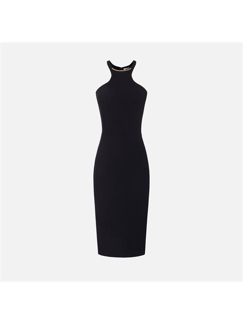 Abito in crêpe leggero con dettaglio gioiello Elisabetta Franchi | AB91761E2110