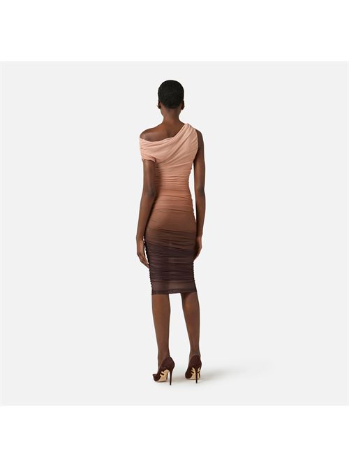 abito in tulle dégradé Elisabetta Franchi | AB93162E2644