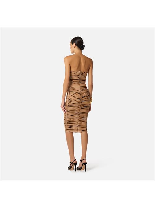 abito in jersey con stampa tigre Elisabetta Franchi | AB94562E2470