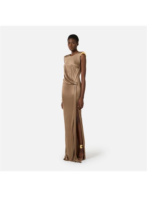 Abito Red Carpet in jersey di viscosa lucida Elisabetta Franchi | ABR2461E2229