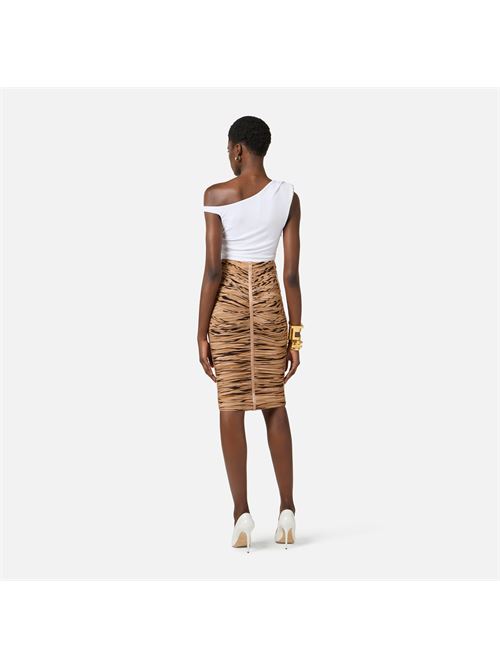 body in jersey con spalla gioiello Elisabetta Franchi | BO01361E2360