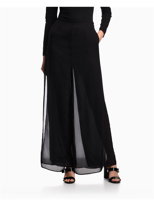 gonna pantalone in tecno georgette Emporio Armani | EW003212 AF10209UC001