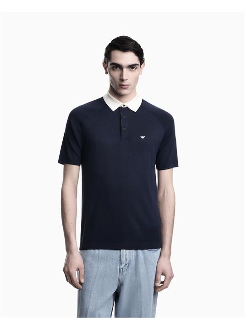 polo in maglia mezza manica Emporio Armani | M004622 AF25247UC001