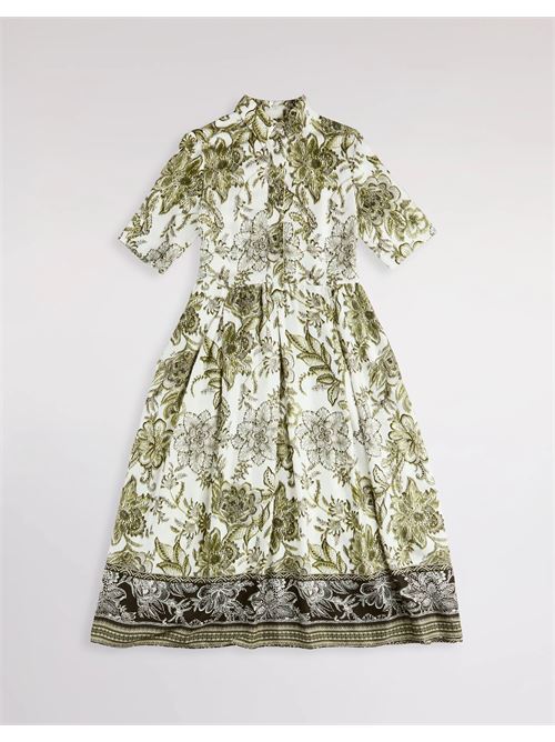 abito chemisier in twill di viscosa Fay | N8WE3525540ZGI7D51