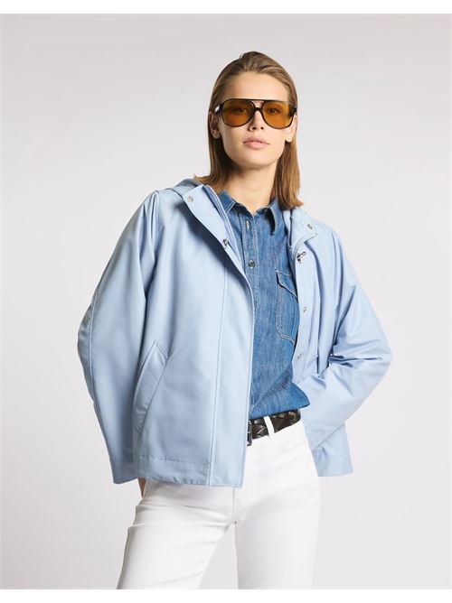 parka corto in popeline tecnico Fay | NAW12523260AX2U006