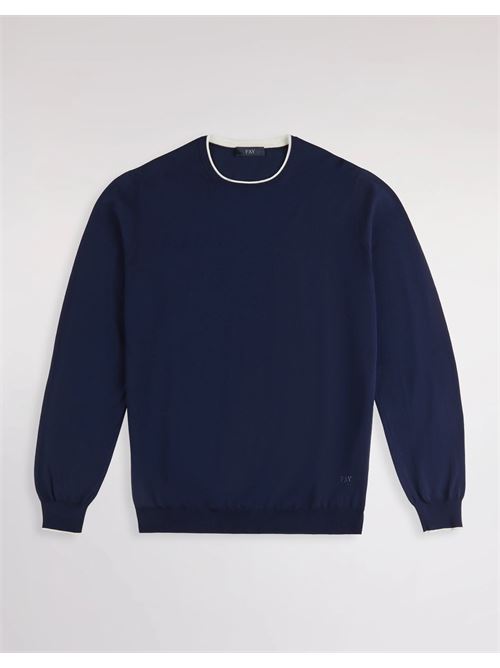 maglia girocollo Fay | NMMC1521730VHY0535