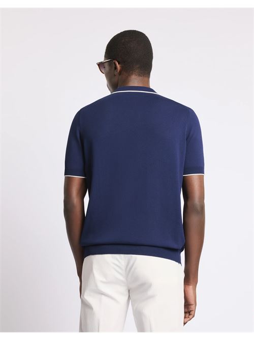 maglia polo in cotone mezza manica Fay | NMMC1521740VHY0535