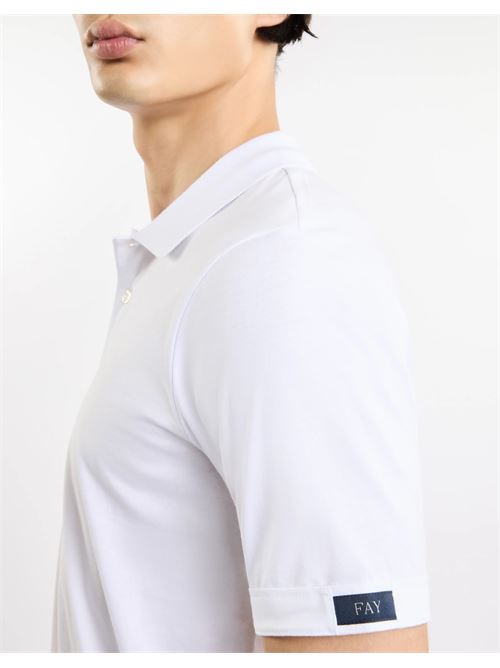 polo in jersey Fay | NPMB2521340UCXB001