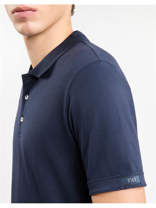 polo in jersey Fay | NPMB2521340UCXU806