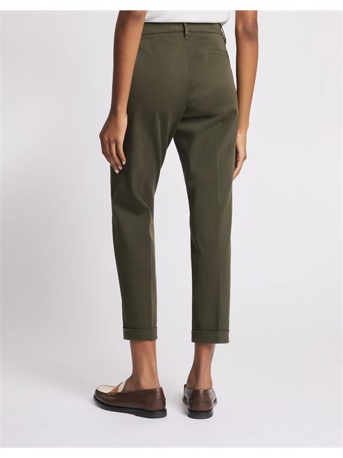 pantaloni slim fit in cotone stretch Fay | NTW8052531TWBTV811