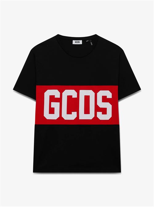 t-shirt con logo bicolor GCDS | Z0MLQC140J101999