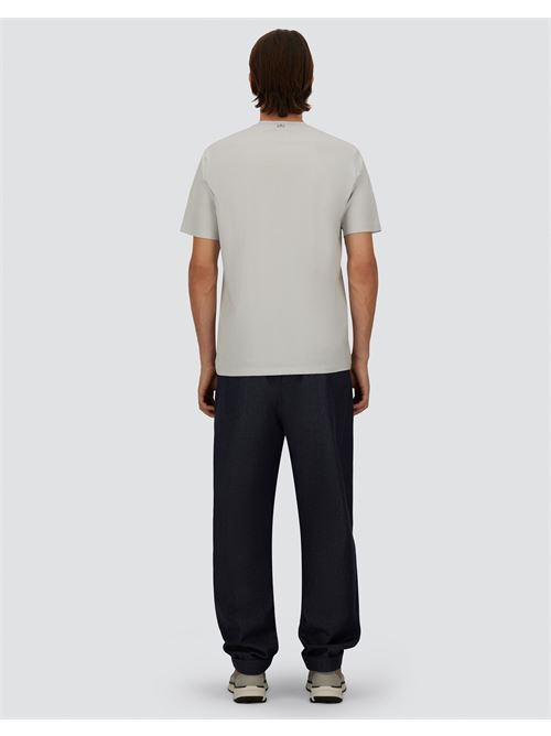 t-shirt in superfine cotton stretch Herno | JG000174U 520039403