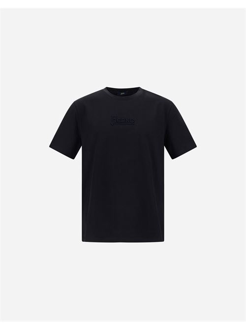 t-shirt in compact jersey<BR/>